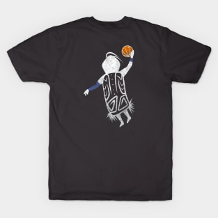 Dunking Basketball Player T-Shirt